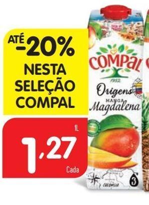Minipreço Refrescos compal promoção