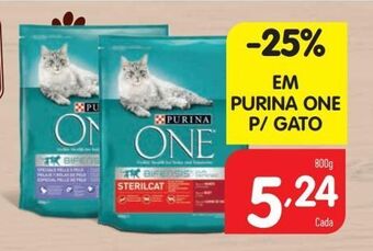 Minipreço Ração para gatos purinaone promoção