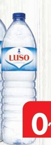 Minipreço Água luso promoção
