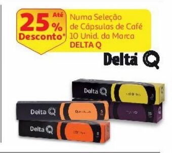 Cápsulas café delta q