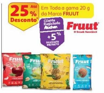 Auchan Snack maçã fruut promoção