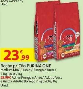 Ração cão purina one