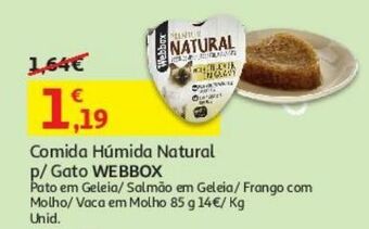 Auchan Comida húmida natural webbox promoção