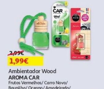 Auchan Ambientador wood aroma car promoção