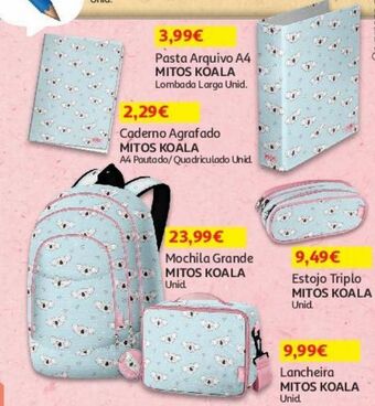 Auchan Mochila grande mitos promoção