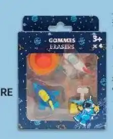 Auchan Borracha space adventure:4 pçs promoção