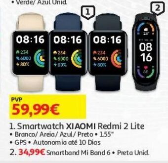 Auchan Smartwatch xiaomi promoção