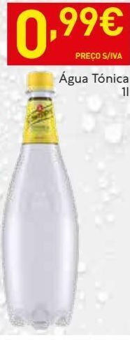 Recheio Água tônica schweppes promoção