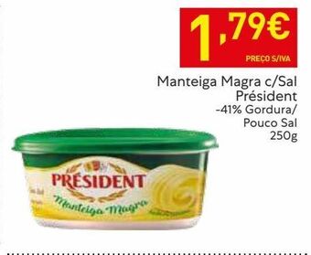 Recheio Manteiga président promoção