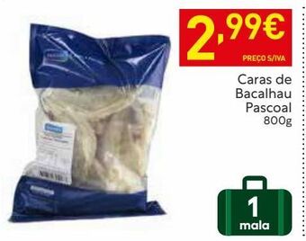 Recheio Bacalhau pascoal promoção