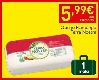 Recheio Queijos terra nostra promoção