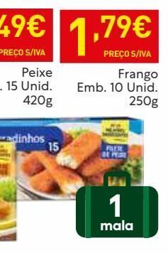 Nuggets de frango iglo