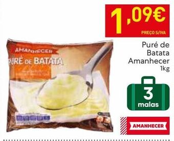 Recheio Purê de batatas amanhecer promoção