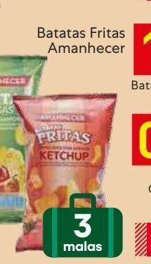 Recheio Batata chips amanhecer promoção
