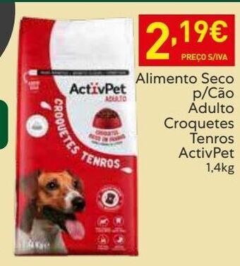 Recheio Ração para cães activpet promoção