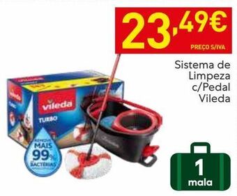 Recheio Mop vileda promoção