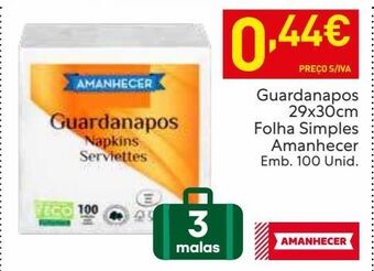 Guardanapos de papel amanhecer