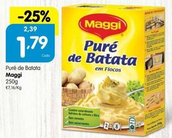 Minipreço Purê de batatas maggi promoção