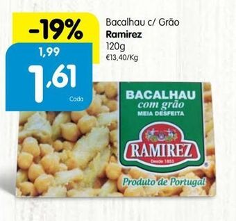 Minipreço Bacalhau ramirez promoção