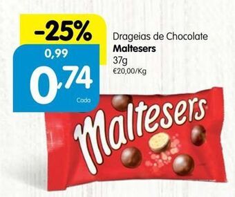Minipreço Chocolates maltesers promoção