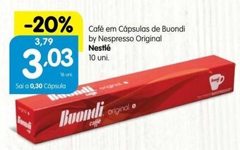 Minipreço Cápsulas de café buondi promoção