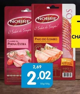 Minipreço Presunto nobre promoção