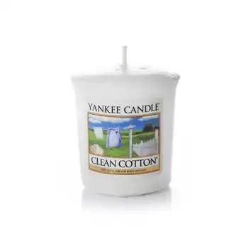 Hôma Vela votiva yankee clean cotton 49g promoção