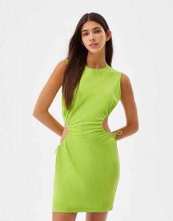 Bershka Vestido sem mangas stopper promoção