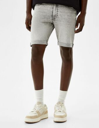 Bershka Bermudas denim promoção