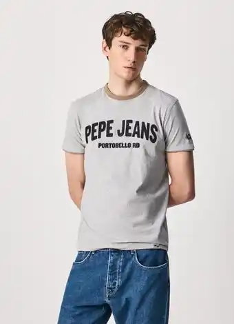 Pepe Jeans T-shirt com logotipo agathon promoção