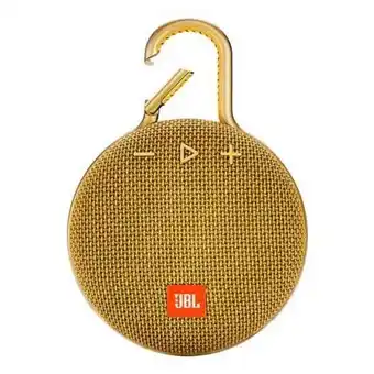 Coluna portátil jbl clip 3 3.3w amarelo