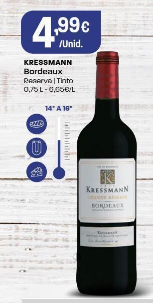 Intermarché Vinho reserva promoção
