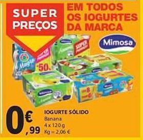 E.Leclerc Iogurte mimosa promoção