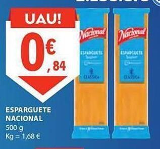 E.Leclerc Esparguete promoção