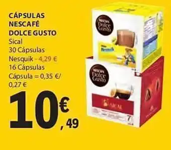 E.Leclerc Cápsulas de café nescafé promoção