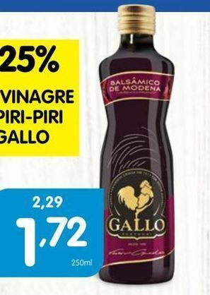 Minipreço Vinagre gallo promoção