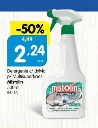 Minipreço Detergente mistolin promoção