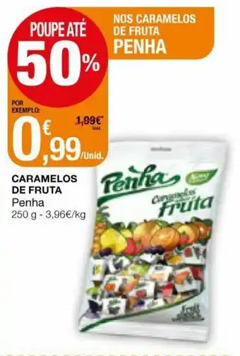 Intermarché Caramelos de Fruta Penha 250g promoção