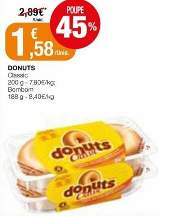 Intermarché Donuts Classic 200g promoção