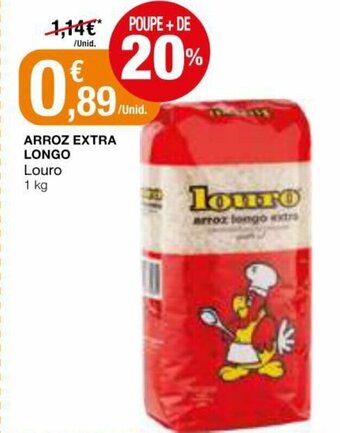Intermarché Arroz Extra Longo Louro 1kg promoção