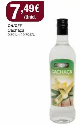 Intermarché On/Off Cachaça 0,70L promoção