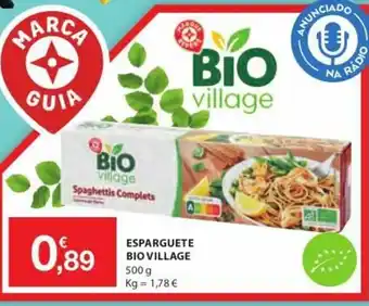 E.Leclerc Esparguete Bio Village 500g promoção