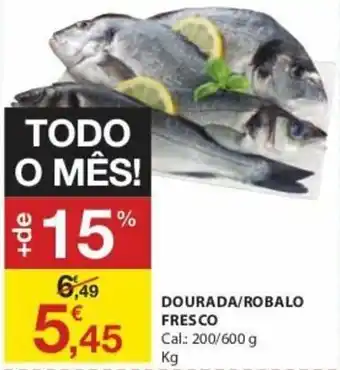 E.Leclerc Dourada/Robalo Fresco 200/600g promoção