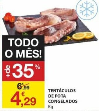 E.Leclerc Tentáculos de Pota Congelados promoção