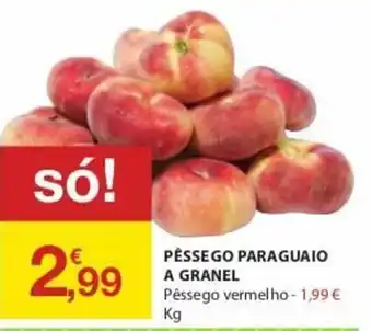 E.Leclerc Pêssego Paraguaio a Granel promoção