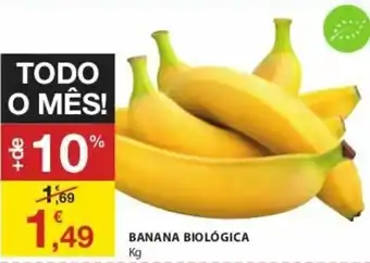 E.Leclerc Banana Biológica promoção
