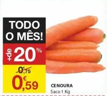 E.Leclerc Cenoura Saco 1kg promoção