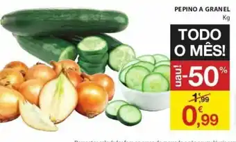 E.Leclerc Pepino a Granel promoção