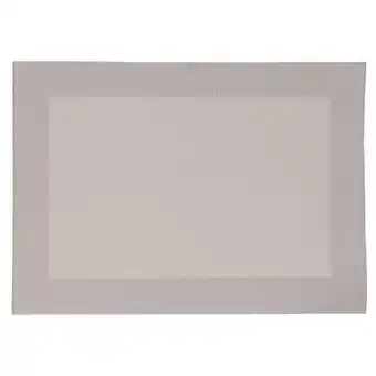 Hôma Individual mesa taupe texaline promoção