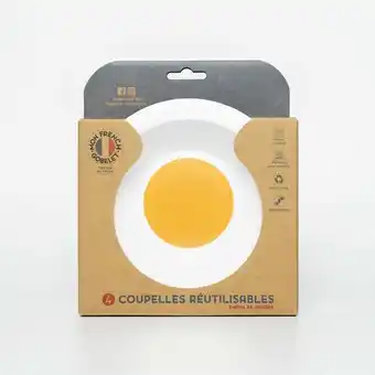 Hôma Conjunto 4 pratos unie amarelo 16,5cm promoção